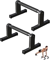 Fiwithy Heavy Duty Push Up Bars - Parallettes Dip Bars with Non-Slip Grips for Calisthenics, Planche, L-Sit, Handstand Workouts