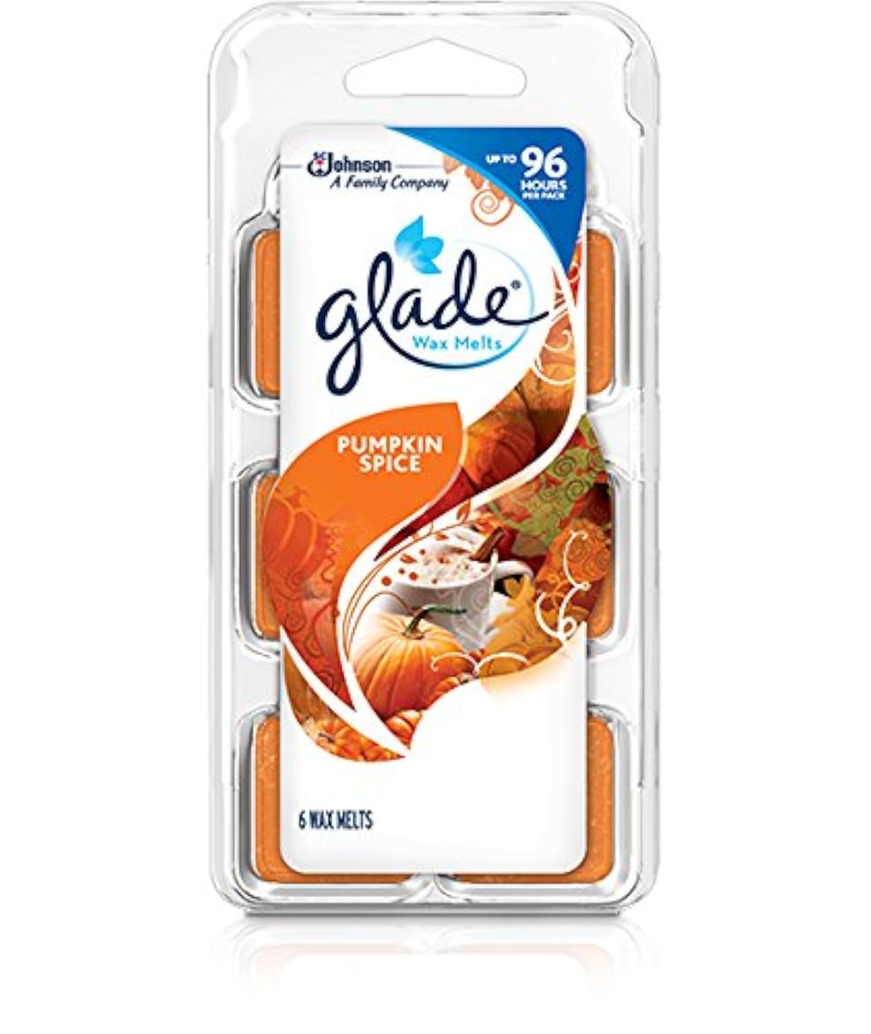 Glade Wax Melts, Pumpkin Spice, 6 Count