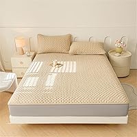 Vista 9 de Mattress Protector, Waterproof Mattress Protector, Fits 6"-20" Mattresses with Deep Pocket, Cooling, Breathable Fitted Sheets, Soft Bed Cover