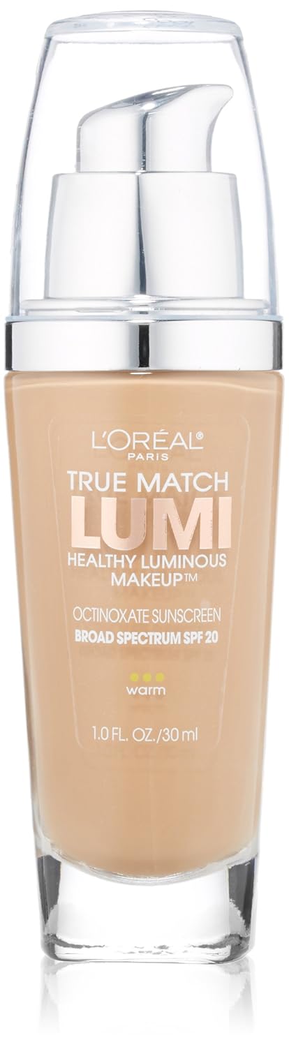 Amazon.com : L'Oreal Paris True Match Lumi Healthy Luminous Makeup, W6 ...