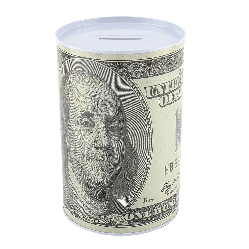 LetCart Money Savings Tin - 1Pc Money Savings Tin Box Coin Saver Bank Jar for Kids(2312-03)