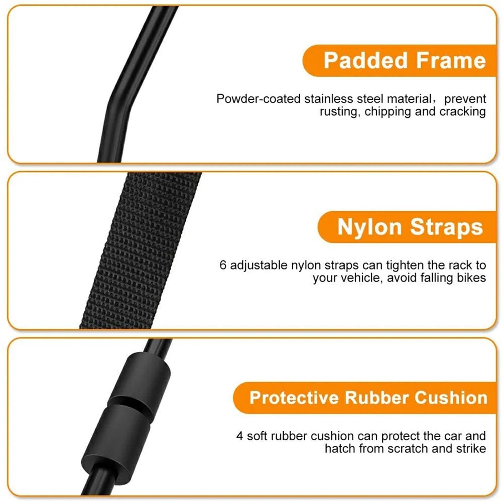 Portaequipajes De Techo Portabicicletas Plegable, Apto para Viajes Y Tránsito Universales, para Hatchback Saloon Minivan, Portaequipajes para Bicicletas Y Coches Coche Rieles Techo