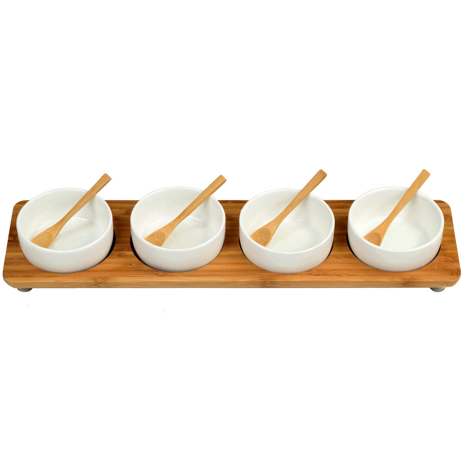 Amazon.com | Picnic at Ascot Four Bowl in Line Serving Platter