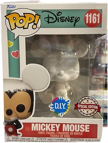 Funko POP Disney Valentine Mickey Mouse Figura de presentación