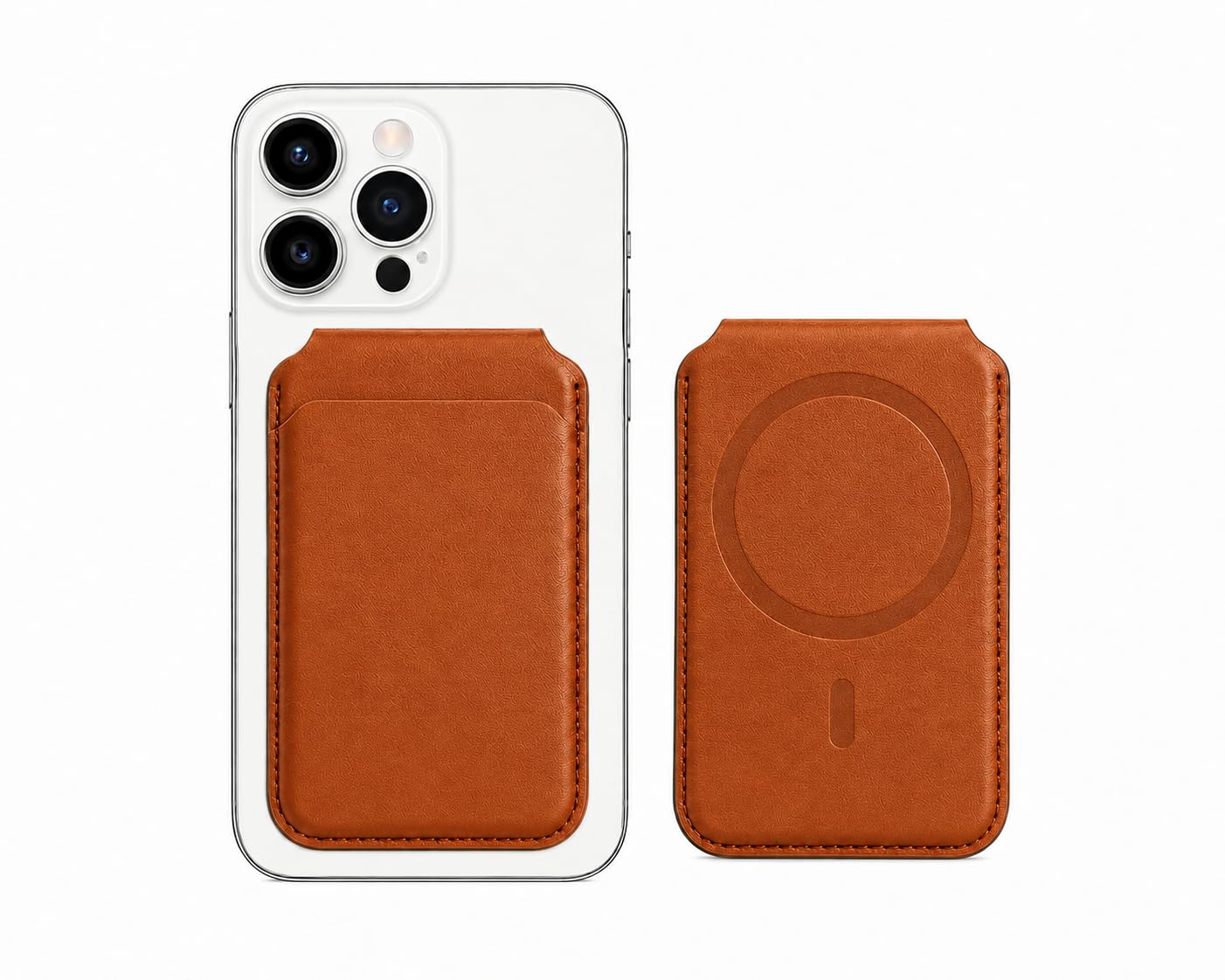 Magnetic Wallet & Stand for MagSafe Compatible iPhone, Slim Card Holder with Foldable Stand - Strong Magnetic Phone Wallet-image-31