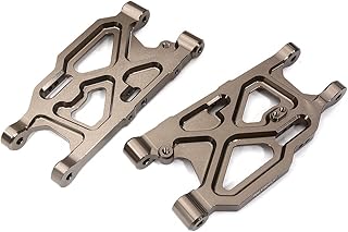 C31981GREY Billet Machined Rear Lower Suspension Arms for Arrma 1/7 Limitless All-Road