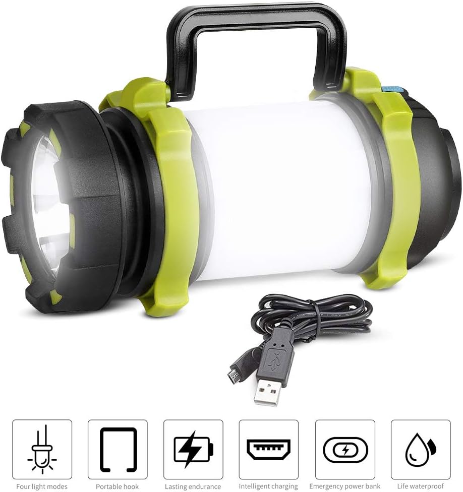 corda luce per il campeggio