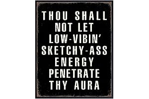 Framed Black Man Magic Sign: Motivational Quote Wall Art, 11x14, Black People...