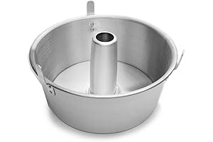 Loose Bottom Angel Food Cake Pan, 10.75 Inch Aluminum Alloy