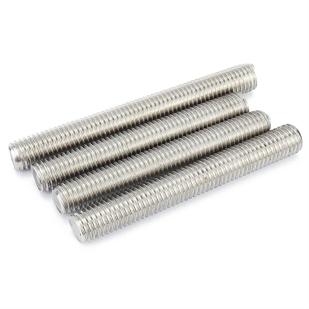 Varillas totalmente roscadas de acero inoxidable 1 pieza, pernos barra rosca completa M2 a M20, varillas longitud 250 300 mm