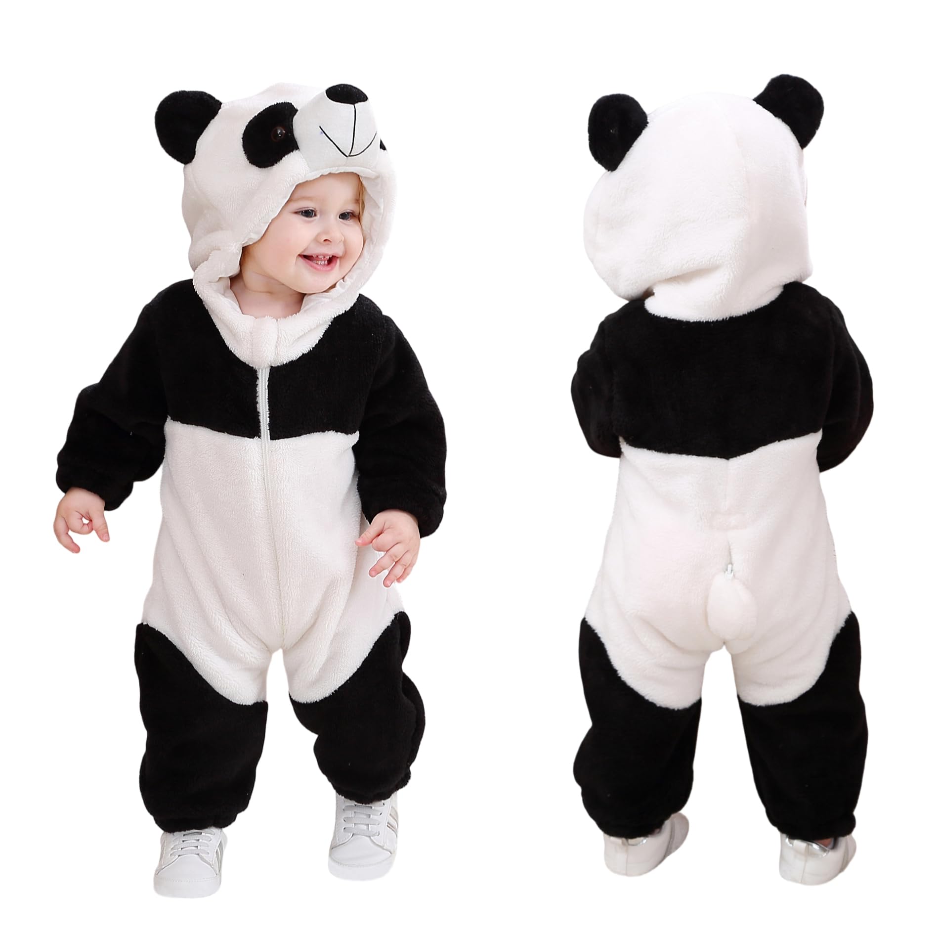 TONWHAR Kid's And Toddler's Animal Halloween Costume Outfit Baby One-Piece Rompers Onesie — view 17