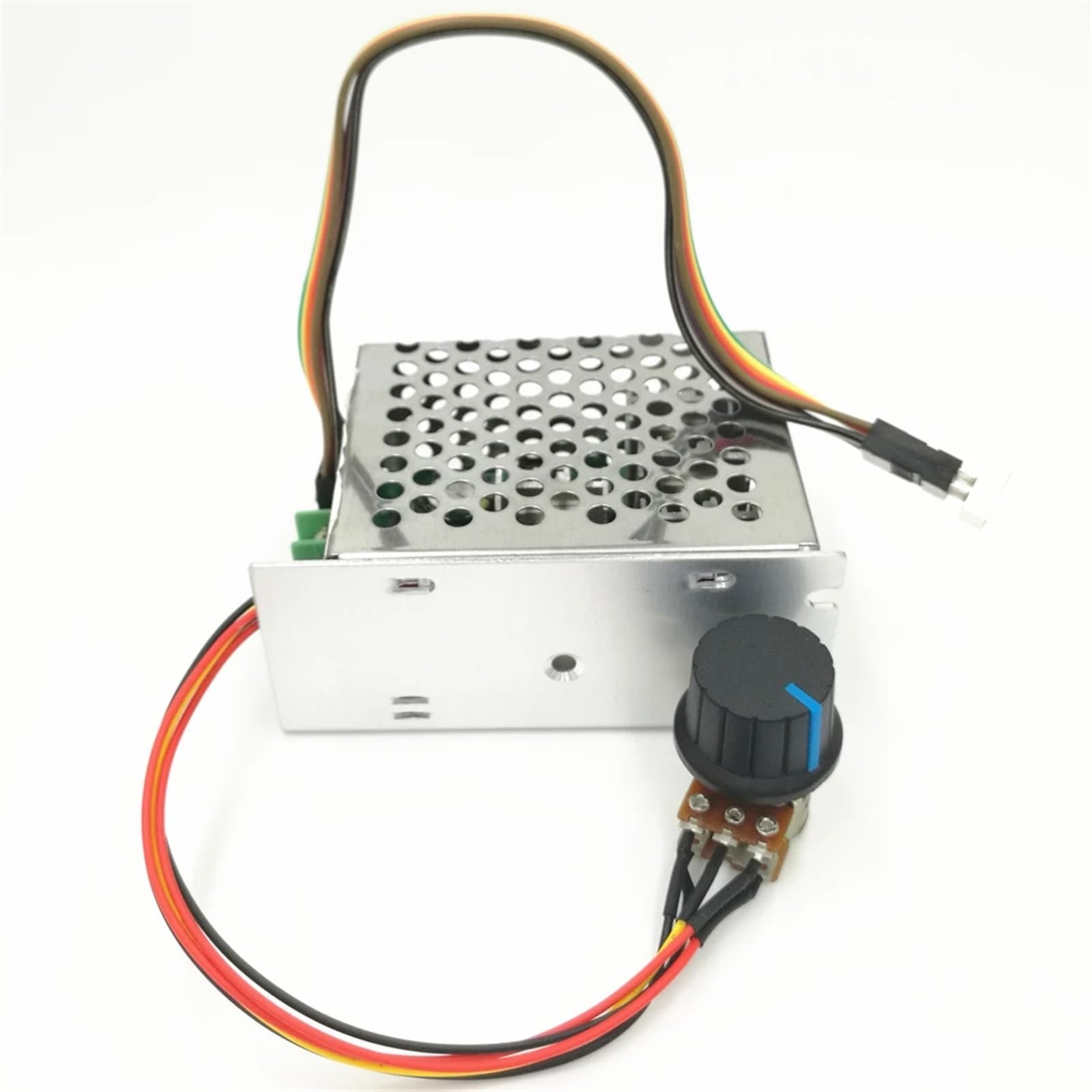 50 Uds. Controlador de velocidad del motor de CC PWM pantalla Digital 0 ~ Módulo de accionamiento ajustable 6V ~ 60V entrada Max30A con funda