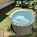 Portable Bathtub (Large) by Homefilos, Ice Bath and Cold Plunge for Athletes, Inflatable Adult Size Japanese Soaking Hot Tub for Shower Stall