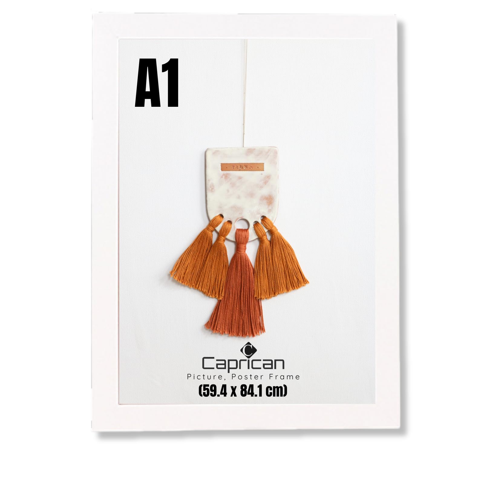 A1 White Picture Frame Photo Frame Perspex Sheet For Wall Or TableLandscape & Portrait Orientation 59.4 X 84.1 Cm (23 X 33 Inch) from B&Q