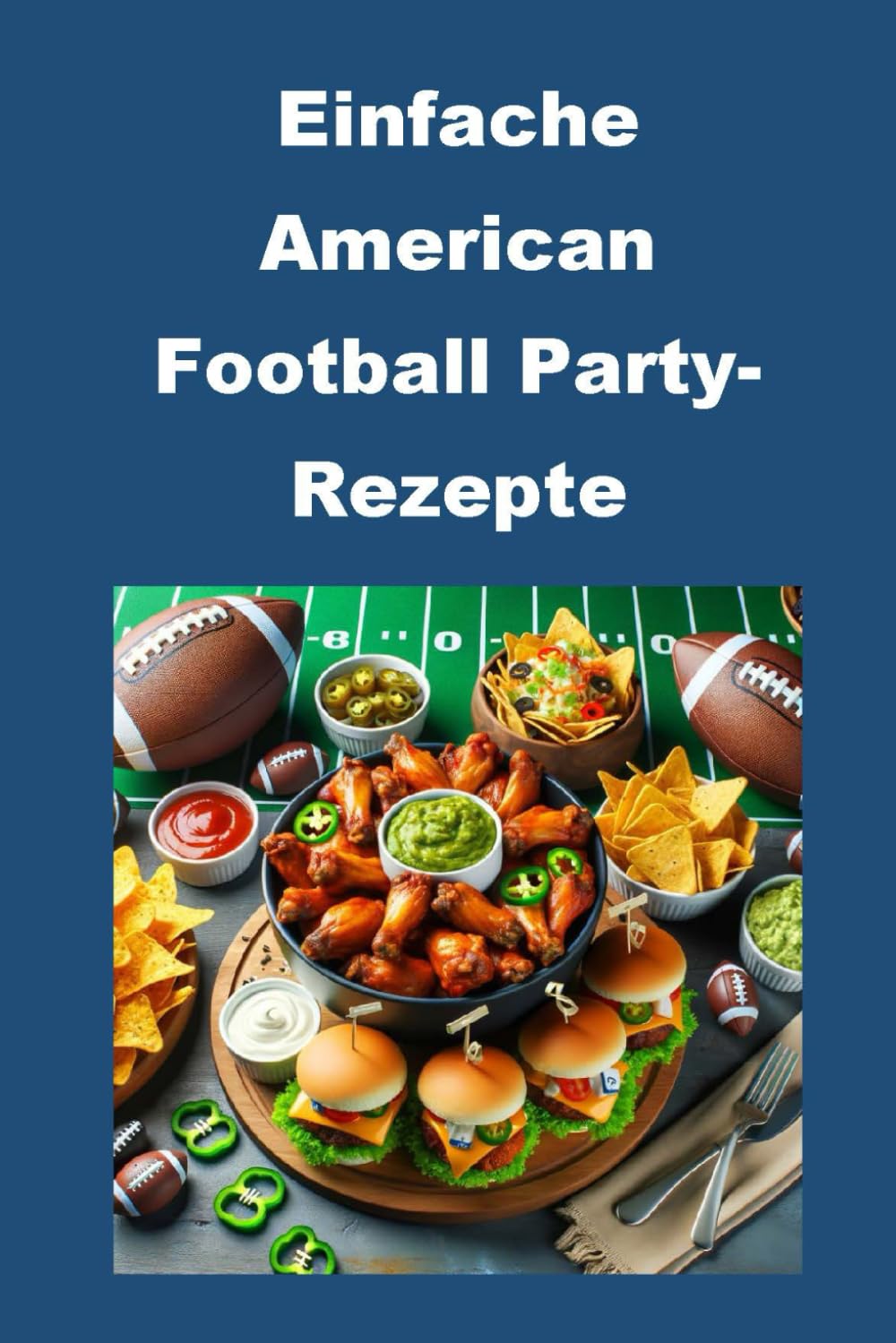 Einfache American Football Party-Rezepte (Cookbooks)