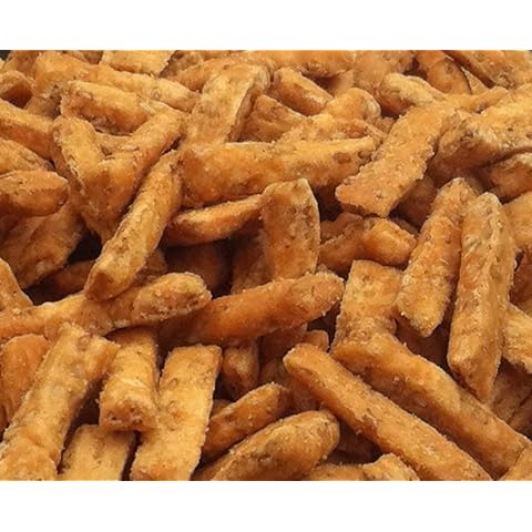 Golden Flavor Sesame Sticks - Unsalted - 3 pounds total - (4) 12 ounce bags Cover
