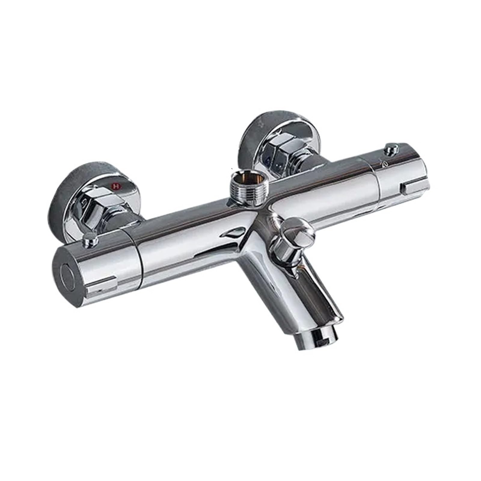Thermostatic Shower Faucets Bathroom Thermostat Mixer Tap Hot and Cold Bathroom Mixer Mixing Valve Bathtub Faucet Accessories(Type B)