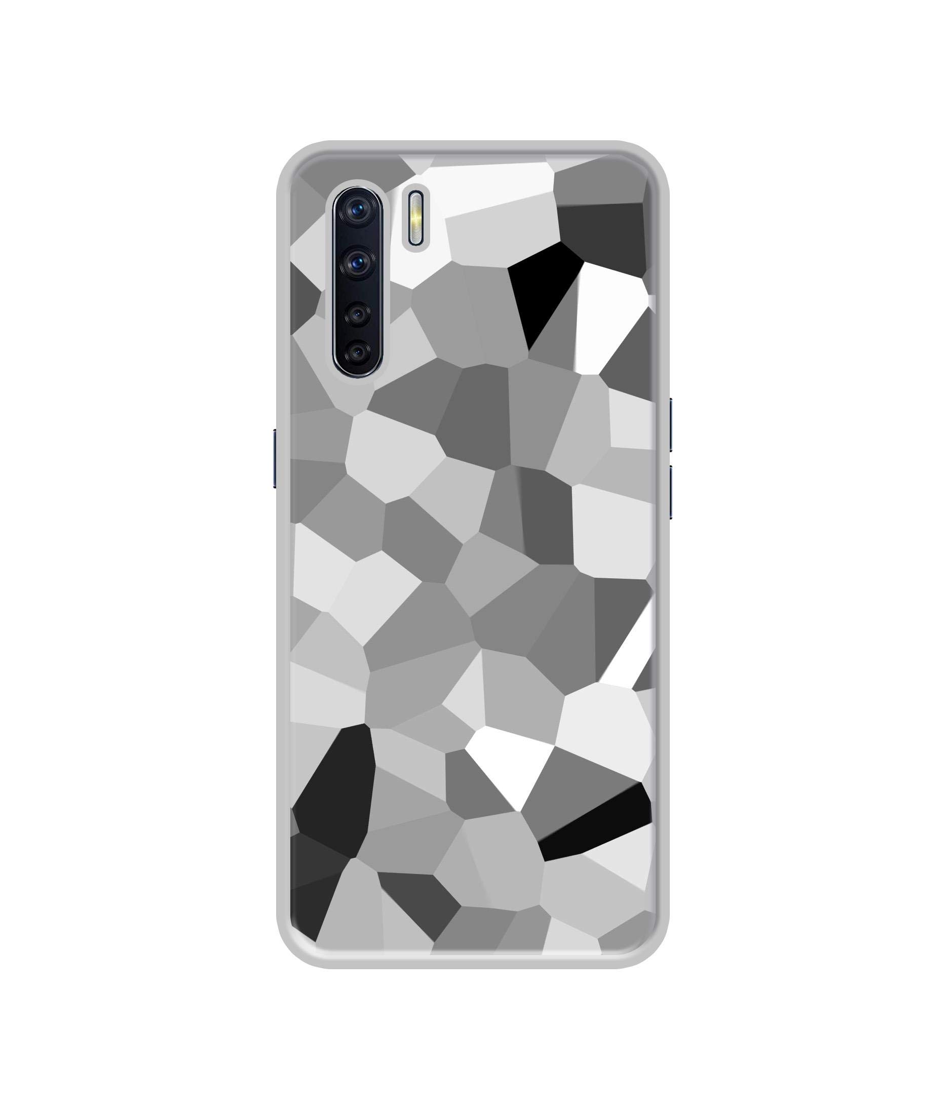 Casotec Black & White Mathematical Shape Design Printed Silicon Soft TPU Back Case Cover for Oppo F15 / Oppo A91 (B084TN1G3T) Amazon Price History, Amazon Price Tracker