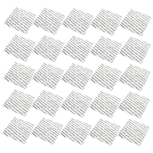 VINTORKY Retro Packaging Paper 25x25cm Food Wrapping Paper Sheets for Chicken Rolls