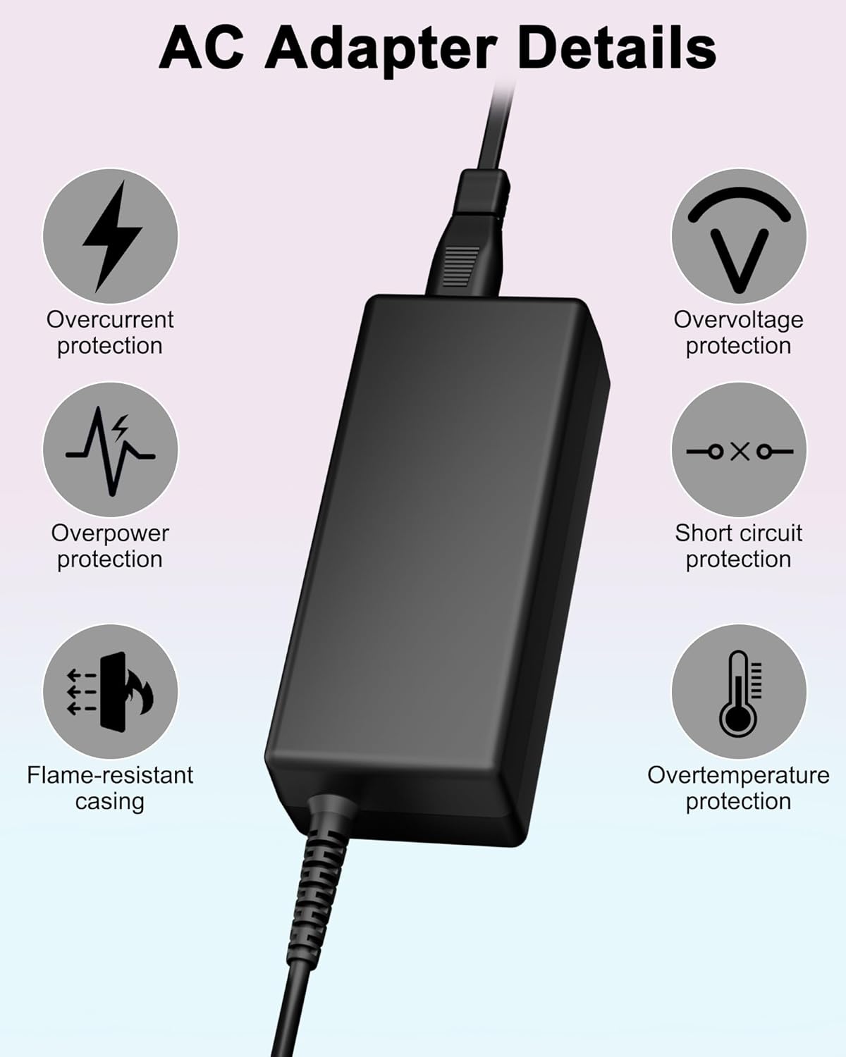 AC Charger Compatible with Concord 27.5" Commutr Step-Over Electric Bike Power Supply