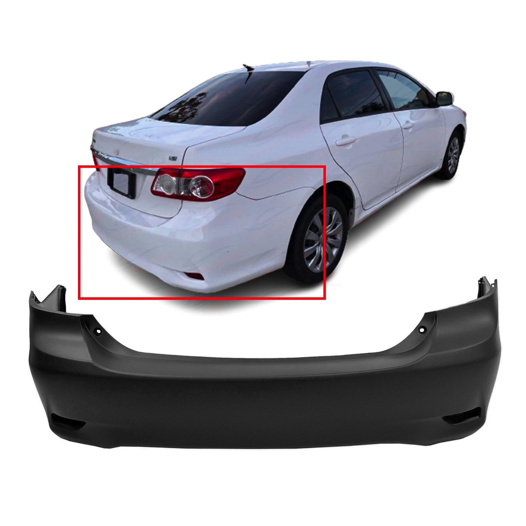 Toyota Corolla Rear Bumper Replacement