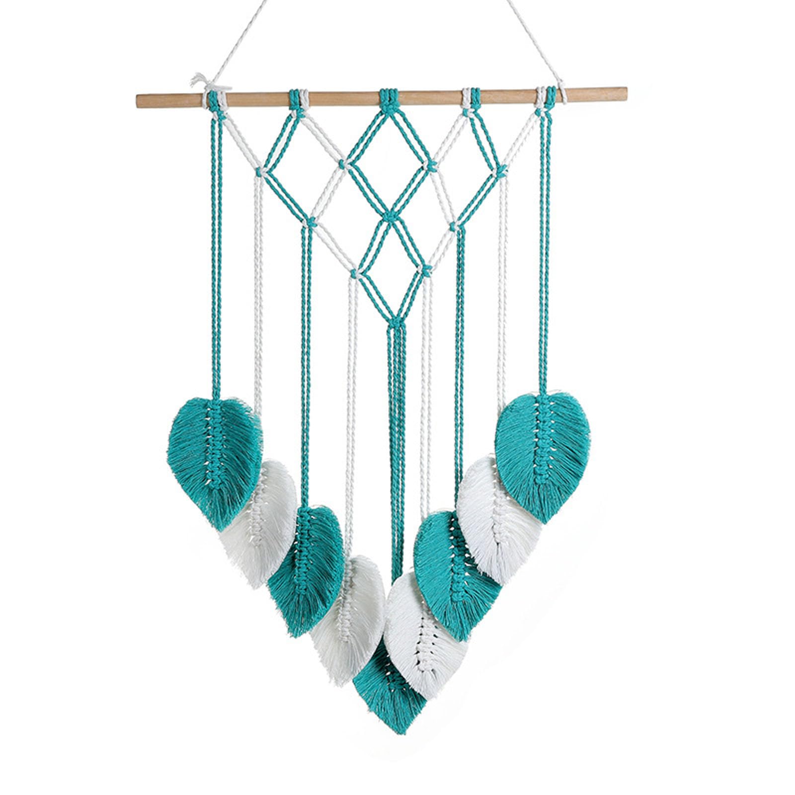 Nucelit Wall Decoration Wall Hanging Farmhouse Nursery Decoration Woven Tassels Tapestries Hanging