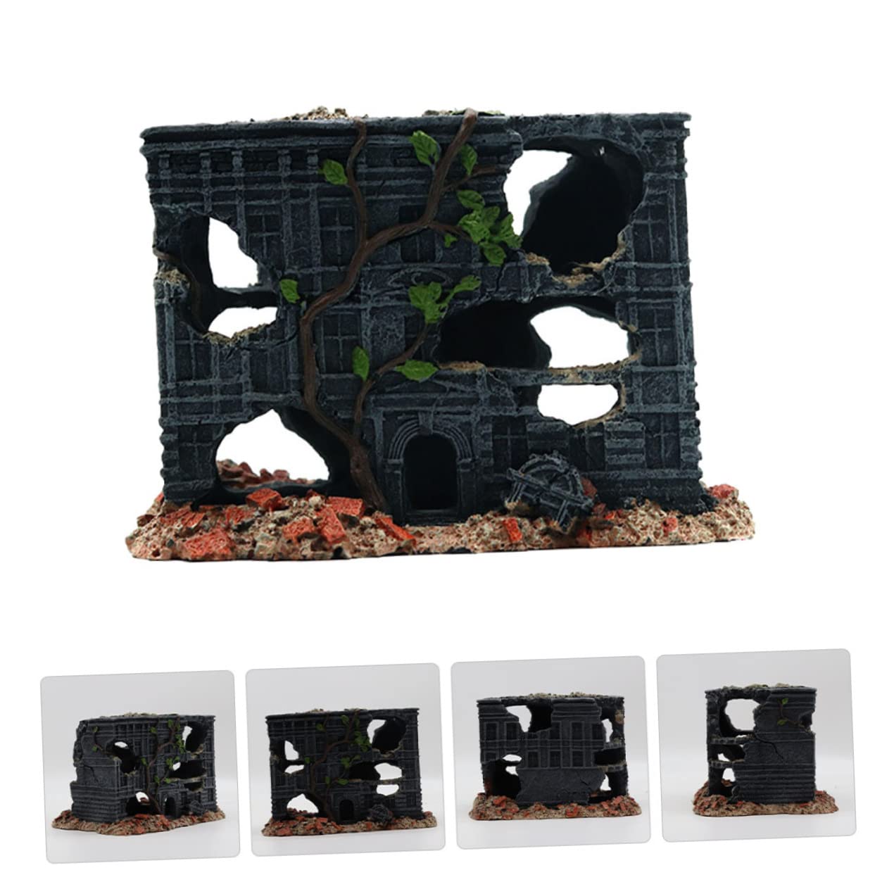 Decorazione per Acquario in Resina per Acquario Decorazione Realistica per Acquari Adatta Come da Tavolo