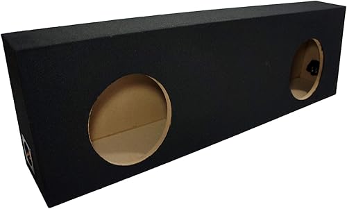 Miniatura 2 de American Sound Connection Camión regular universal de cabina Alpine SWT-10S4 subwoofers de audio para coche personalizado doble 10 "paquete de caja