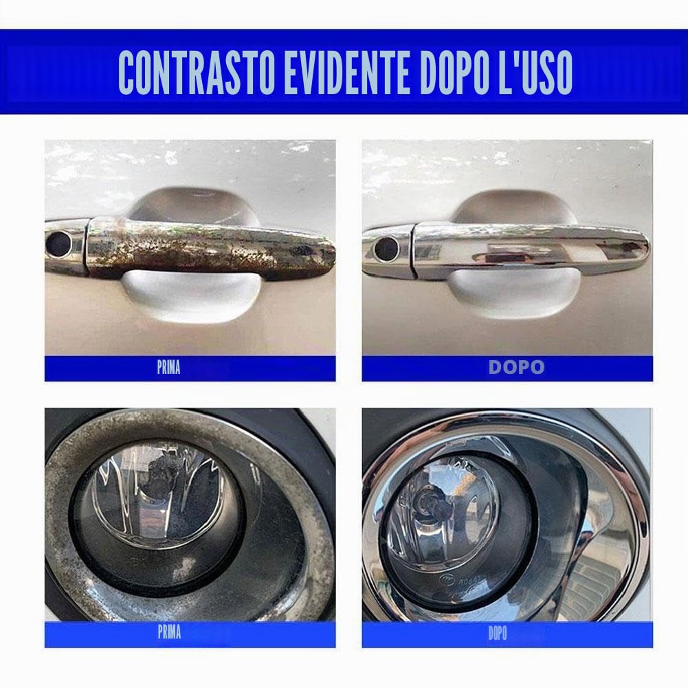 Rimozione della ruggine per metalli pesanti, 240 ml per acciaio e ferro, antiruggine altamente concentrato, spray anti-rus-t, spray multifunzionale per rimozione Rus-t, per vari metalli antiruggine