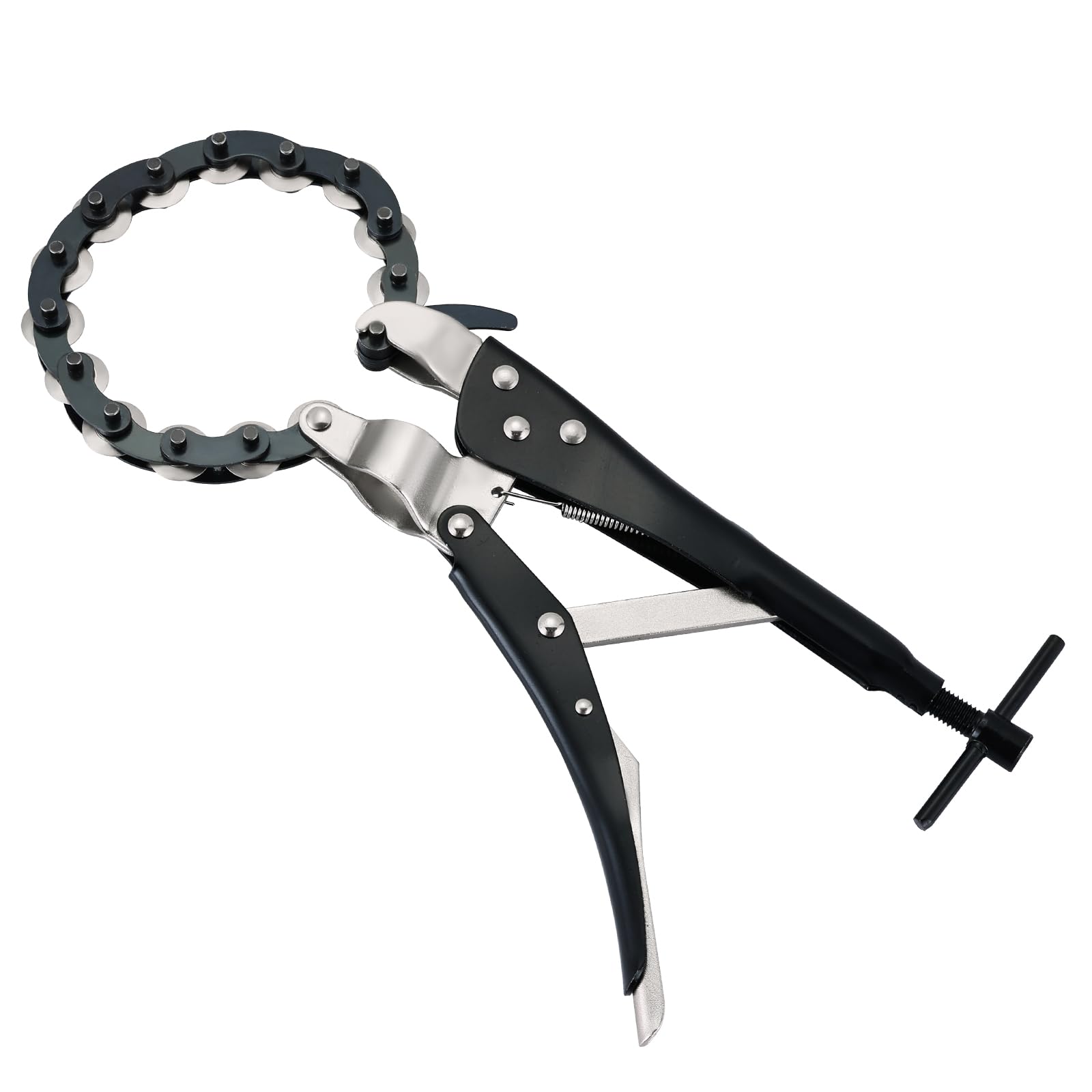 DASBET Chain Exhaust Pipe Cutter 18-93mm Universal Pipe Cutting Tool