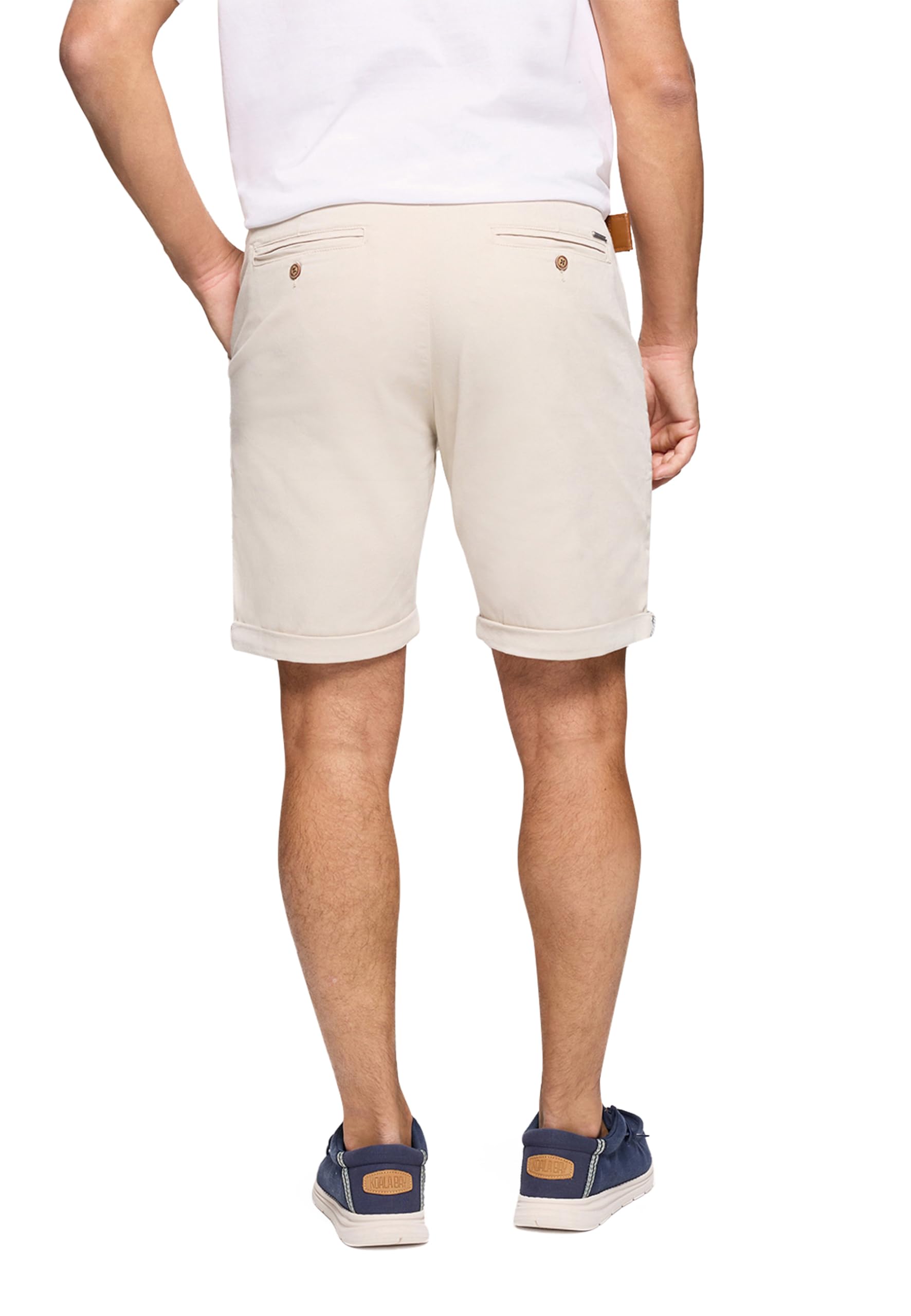 KOALA BAY | Esteban II | Bermuda Hombre Chino Verano Casual | Pantalón Corto Bolsillos Algodón Ligero | Short Hombre Cómodo Fresco Diario
