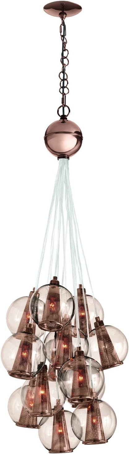 Arteriors Home Caviar Adjustable Small Cluster, Rose Gold