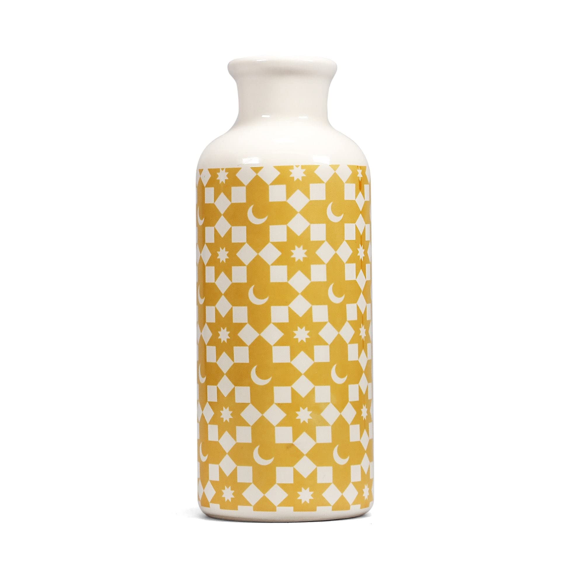 Shruti Designs Tall Vase (Yellow)