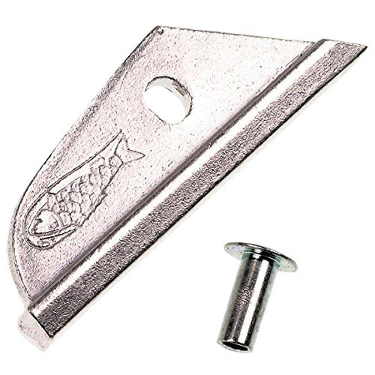 Bahco R221P-BULK50 Aluminium Anvil with Rivet, Silver, 28x18x18 cm