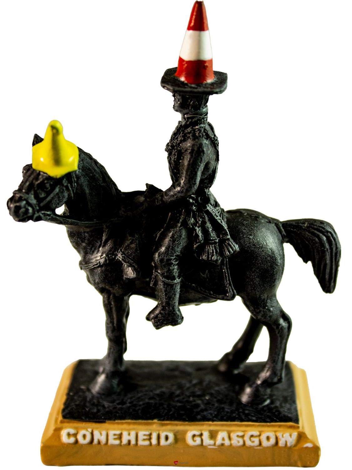 I Luv Ltd Statue Coneheid Duke Of Wellington Resin Coneheid Statue Glasgow Small