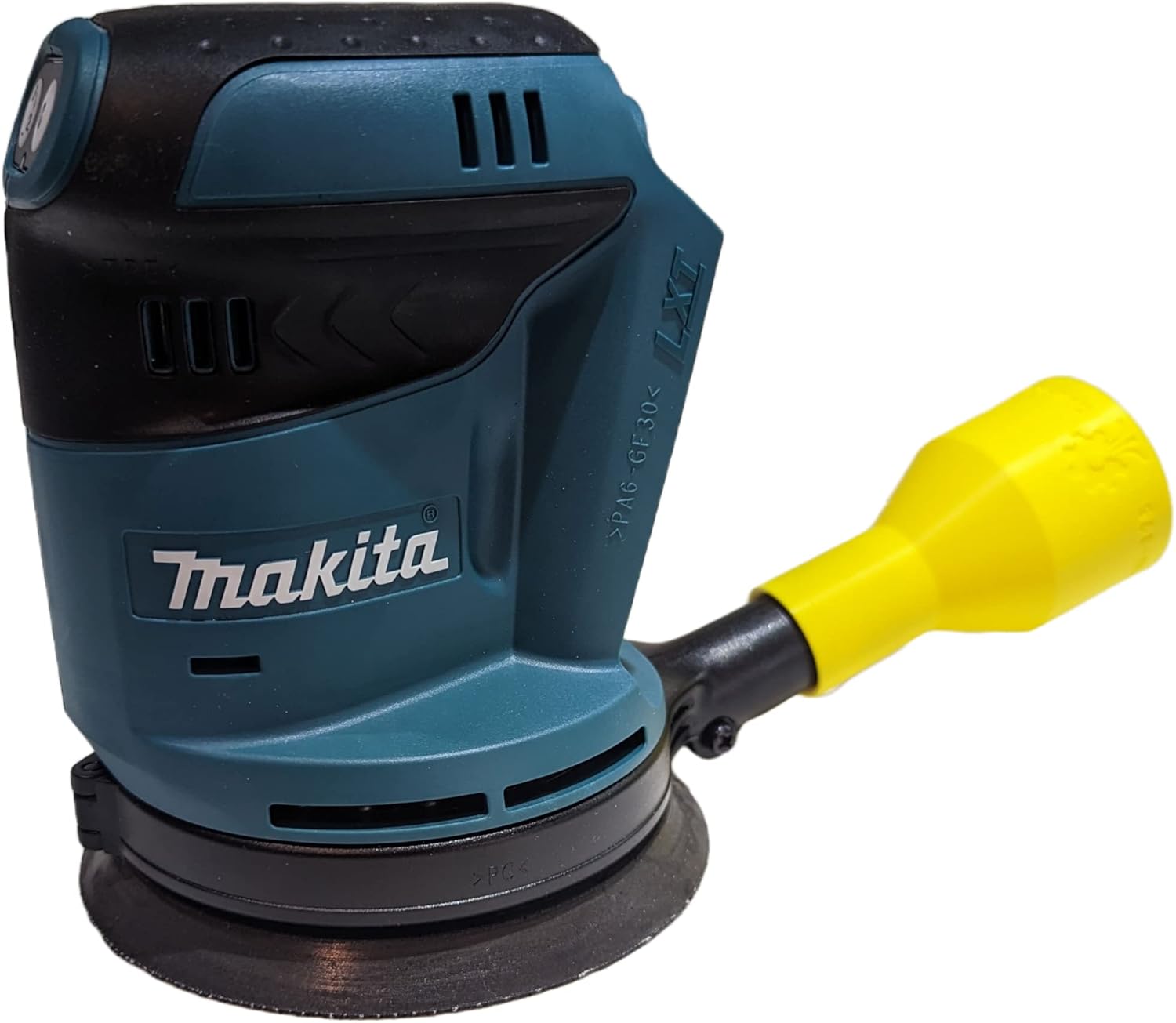 Vacuum Adapter for Makita Sanders - Multiple Sizes - Dust Collection - Galactic Gadgets (1-7/8in Yellow)