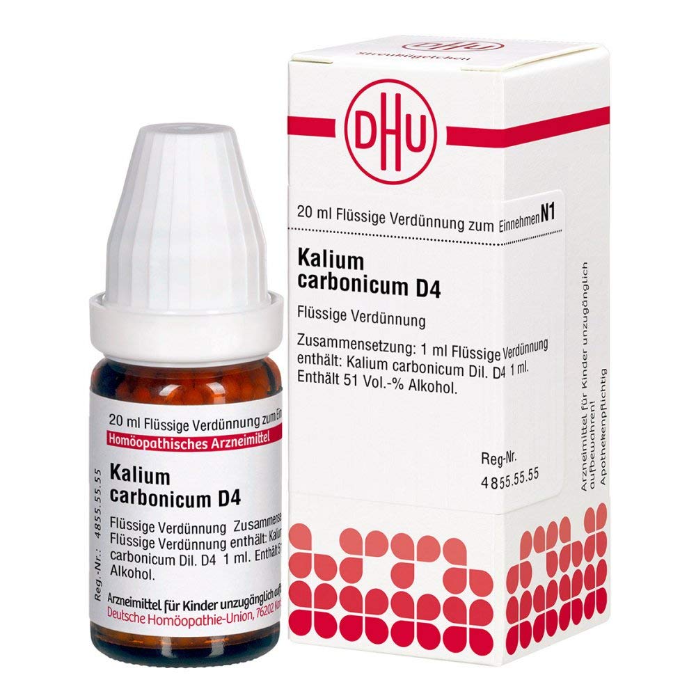 DHU Kalium carbonicum D4 Dilution, 20 ml Lösung