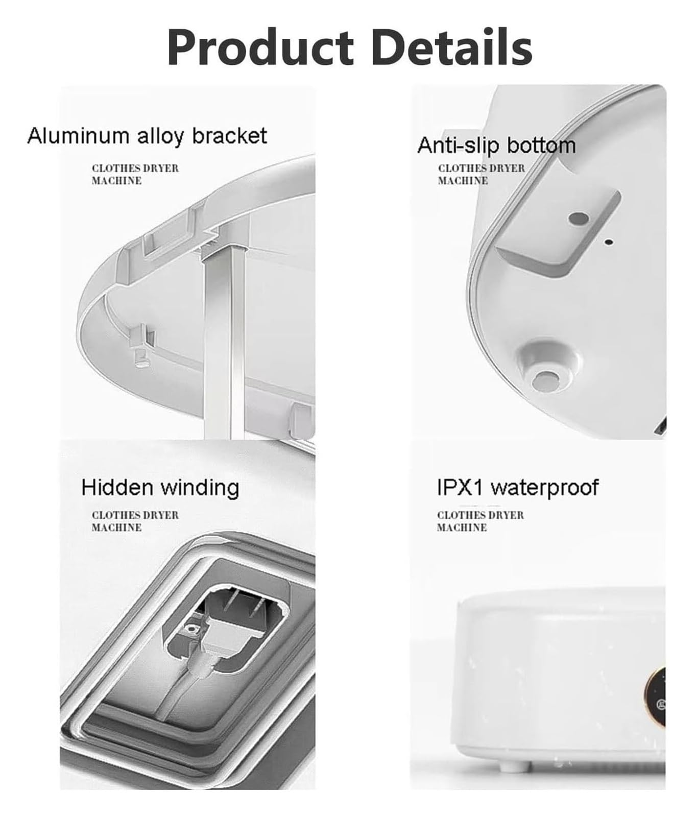 Planchado y plegado automático de hierro de 1000W con función de vapor para ropa y tejidos