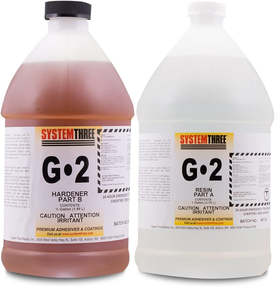 System Three G-2 Epoxy Adhesive, 1.5 Gallon Kit