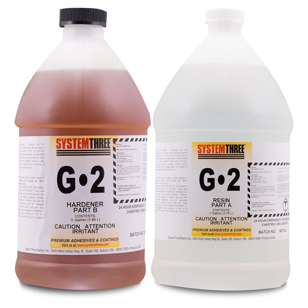 System Three G-2 Epoxy Adhesive, 1.5 Gallon Kit