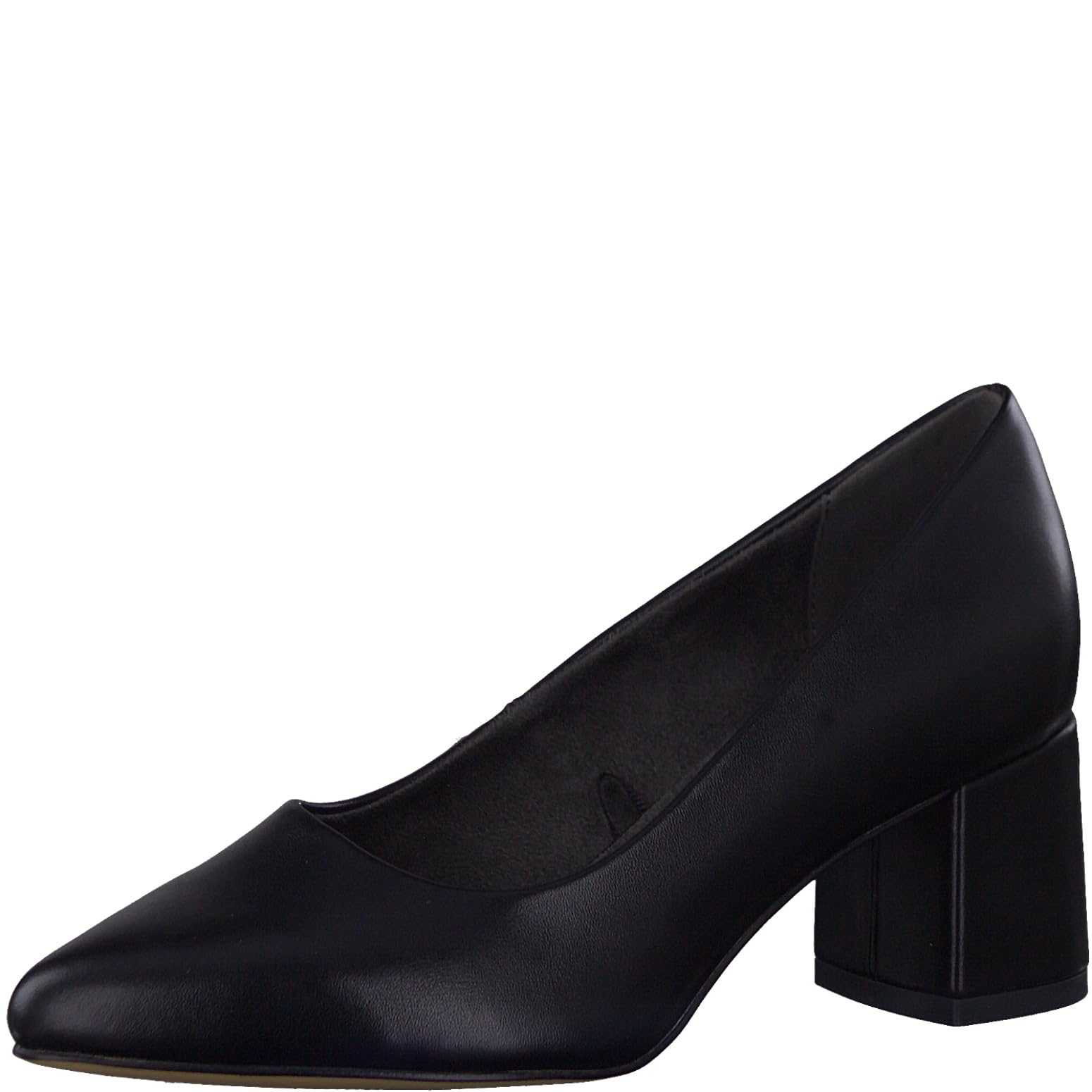 Jana Women’s Pumps Elegant Pointed Wide H Extra Width , Black, 5 UK