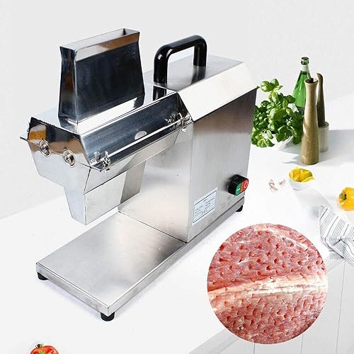 Miniatura 2 de Commercial Meat Tenderizer Machine Electric Meat Flatten Tool Heavy Duty Tenderizer Tool Stainless Steel for Beef Steak Pork Chicken Mutton Fish