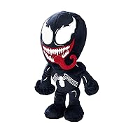 Simba - Peluche Venom - Costume nero con ragno bianco - Design scioccante e morbido