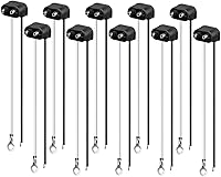 Vista 1 de Partsam (10 Enchufe - Coleta de dos cables para luces de separación de remolque sellado, luces de marcador laterales - 6 pulgadas de largo)