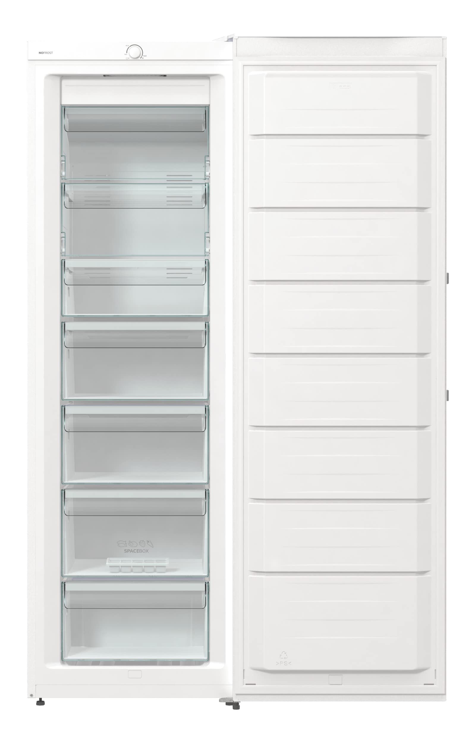 Gorenje FN 619 EEW5 Gefrierschrank/ 185 cm hoch/NoFrost/Inverter Compressor, Weiß,
