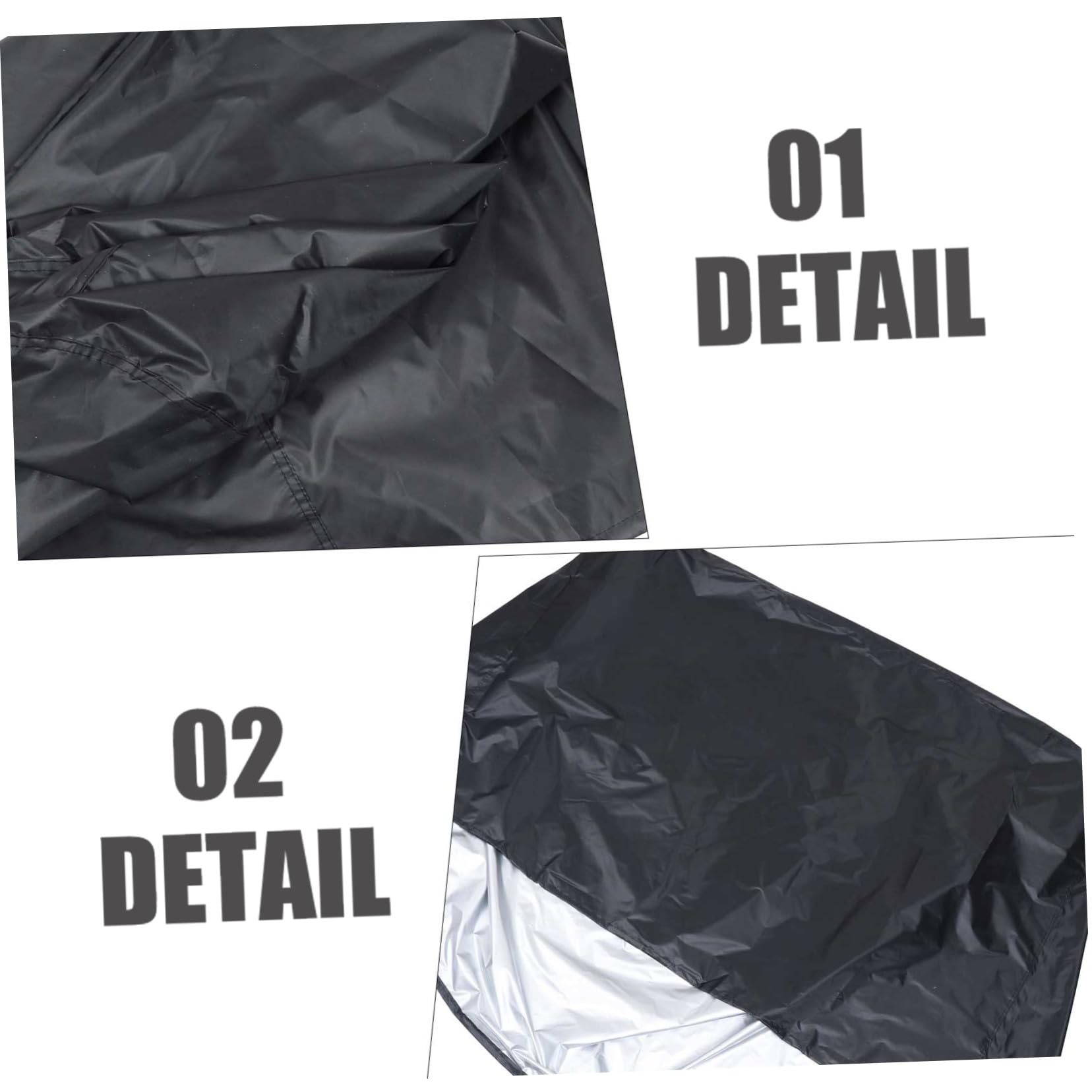 SUPVOX Funda Protectora para Parrilla de Barbacoa Funda para Horno de Exterior de Poliéster para Cubrir y Proteger la Parrilla del Polvo la Humedad Rayos UV