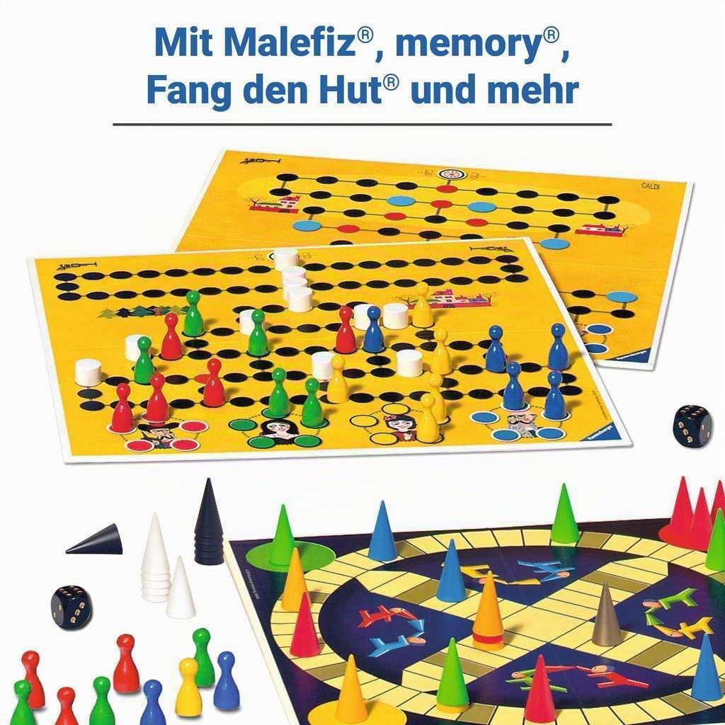 Ravensburger Game Collection 27293 Family Games 2022 D - Collezione di giochi per tutta la famiglia, gioco per bambini e adulti dai 4 anni in su, per 2-10 giocatori