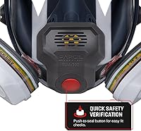 Vista 18 de Parcil Distribution Full Face Respirator Mask with Filters – Durable Full Face Respirator Mask, Bayonet Filter Compatible