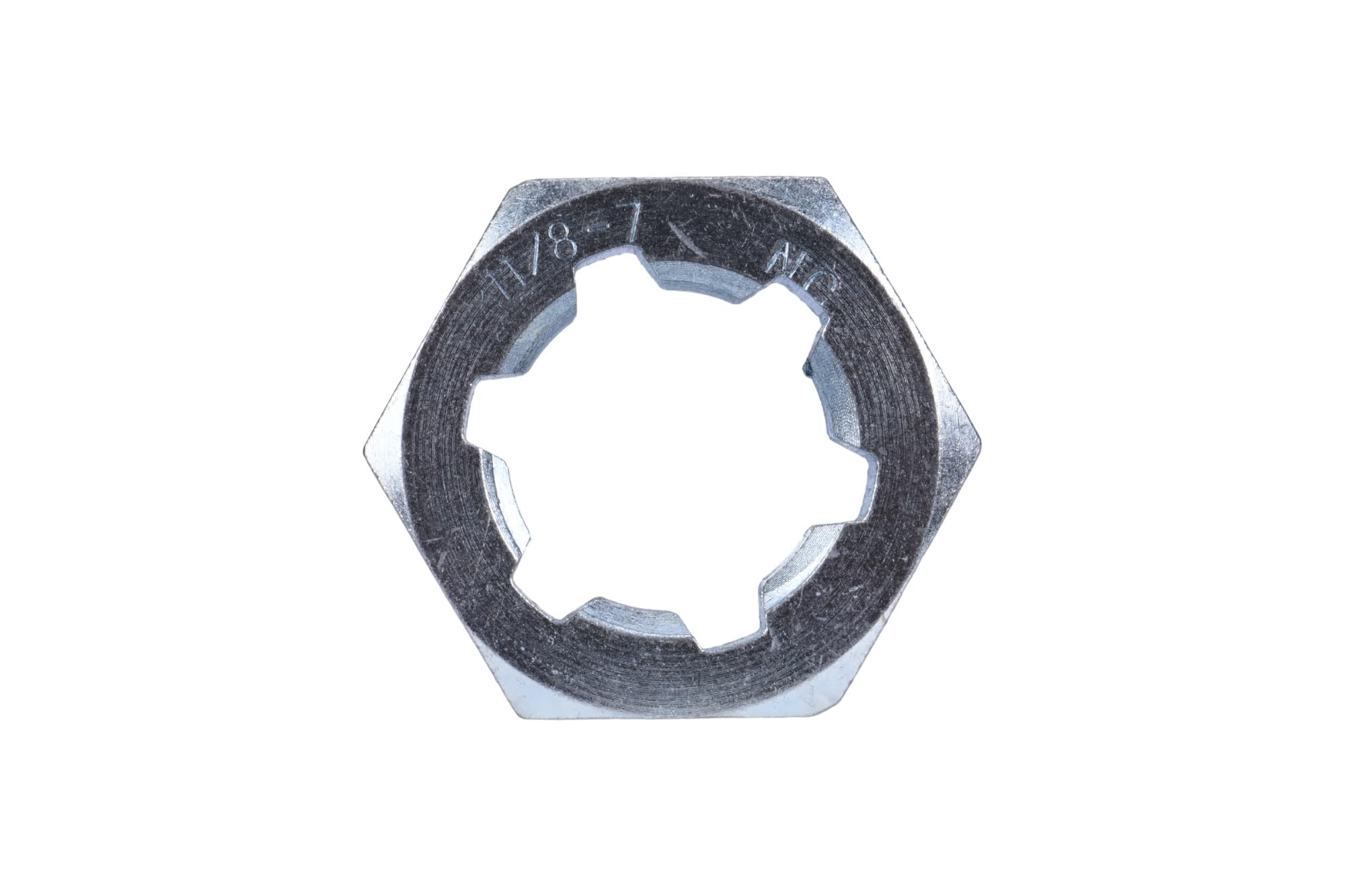 Century Drill & Tool 92921, 1-1/8-7 NC, National Coarse Fractional Right Hand Rethreading Die, High Carbon Steel, Fix Damaged Bolts or Studs