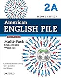 American English File Second Edition: Level 2 Multi-Pack A: With Online Practice and iChecker
